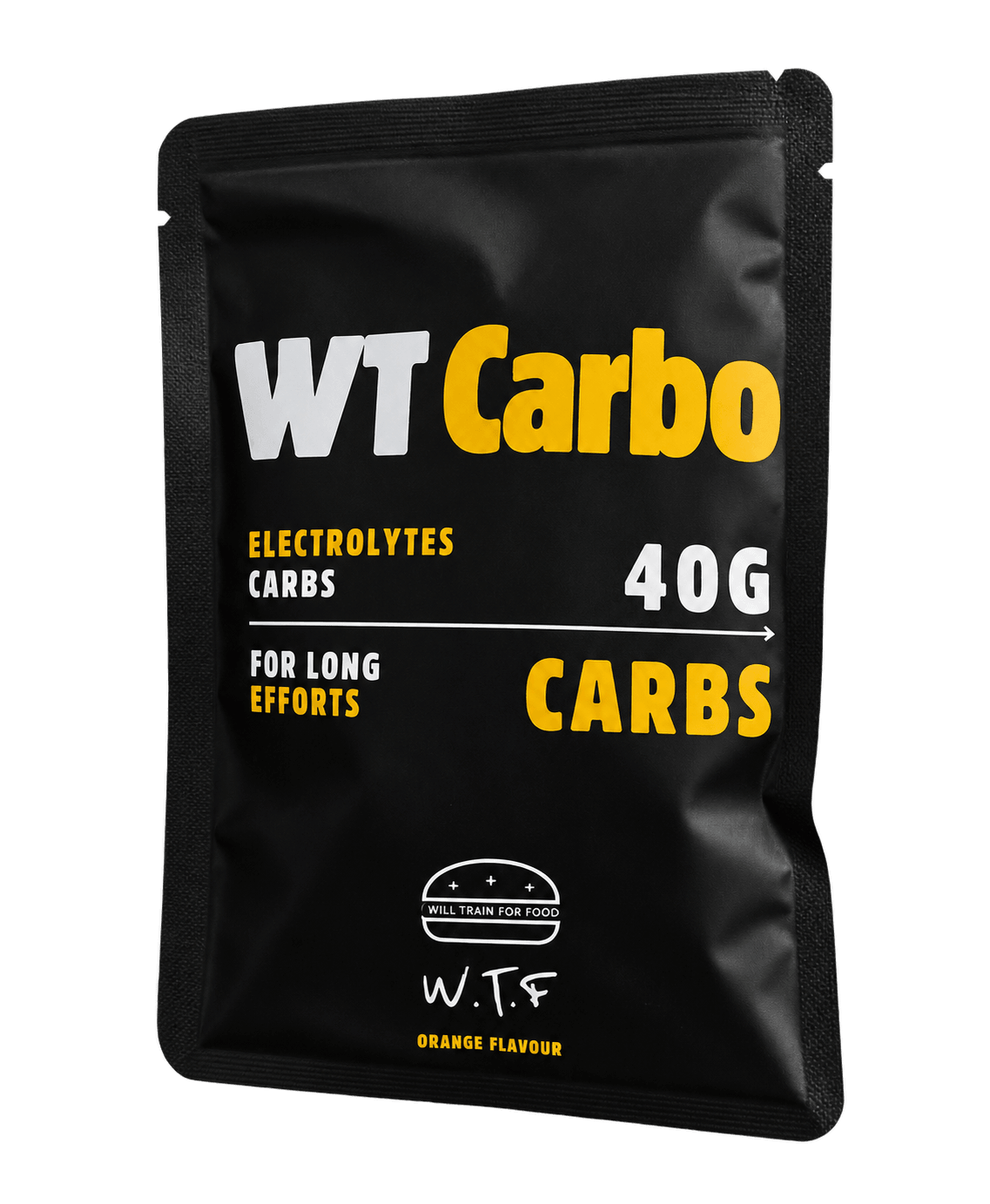 WT Carbo — вуглеводно-електролітний порошок для спортивного напою, 40 г на 500 мл води, для підтримання енергії та водно-сольового балансу під час тренувань і змагань