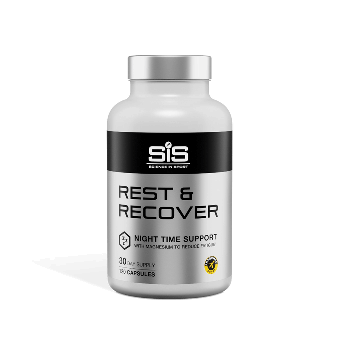 Rest & Recover — комплекс амінокислот, магнію та екстракту вишні CherryPURE® для покращення якості сну, швидшого засинання та зменшення втоми.