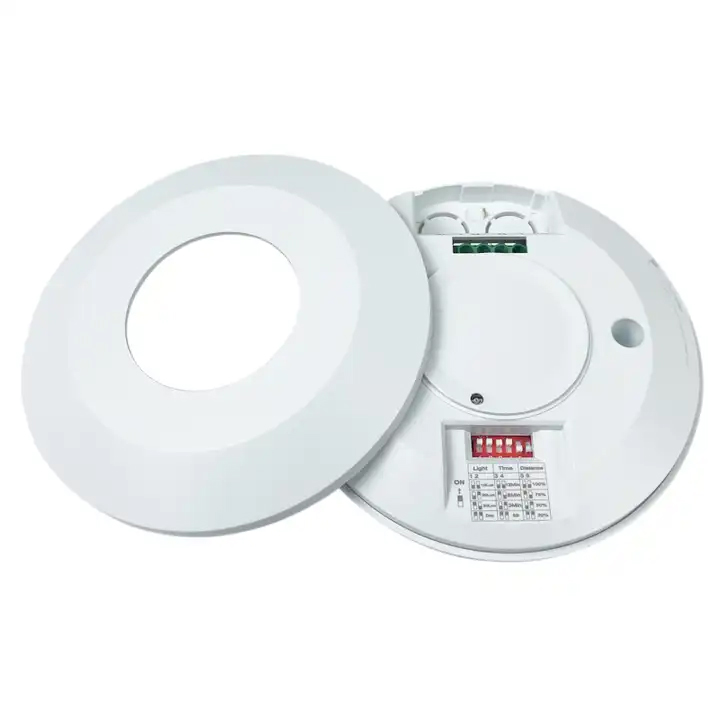 5.8G HZ 360 Degree Ceiling Surface Mounted Ultra Slim Microwave Motion Sensor
