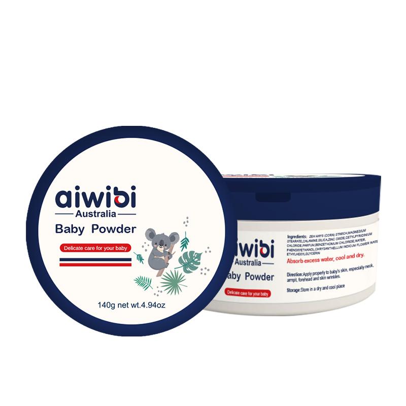 Aiwibi Herbal Extracts Pure Natural Baby Powder 140gm