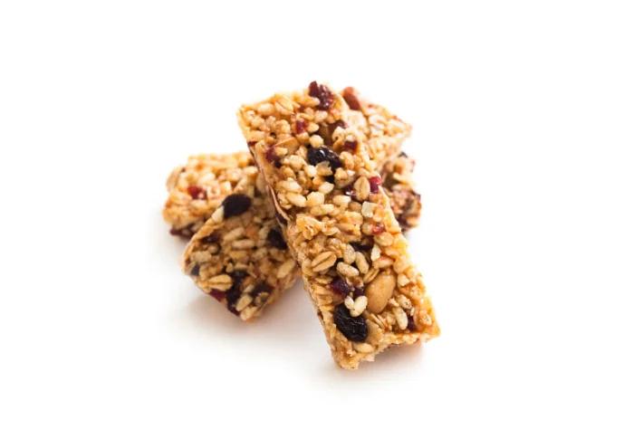 Snacks: Barras energéticas, frutos secos, etc.