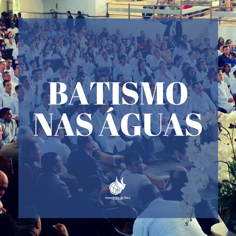Batismo nas águas - Junho/2018