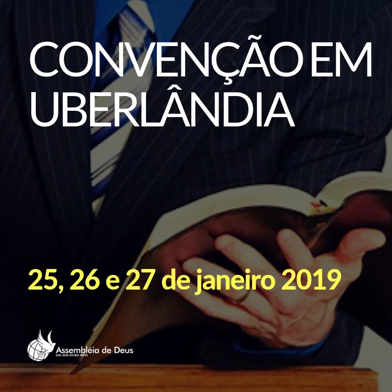 Convenção em Uberlândia - MG
