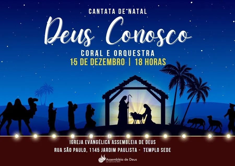 Cantata de Natal Deus Conosco - Coral e Orquestra