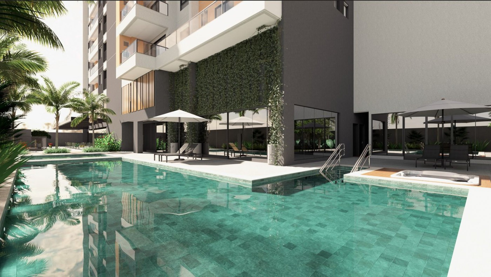 Apartamento Andar alto - Residencial Hortênsia | Bairro Bandeirantes, Lucas do Rio Verde - MT - Foto 2