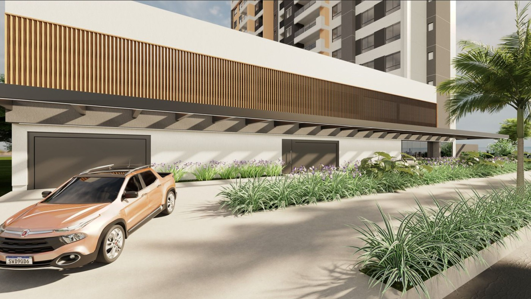 Apartamento Andar alto - Residencial Hortênsia | Bairro Bandeirantes, Lucas do Rio Verde - MT - Foto 4