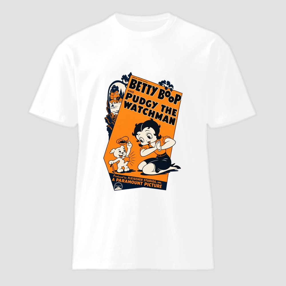 Betty Boop Pudgy The Watchman Shirt
