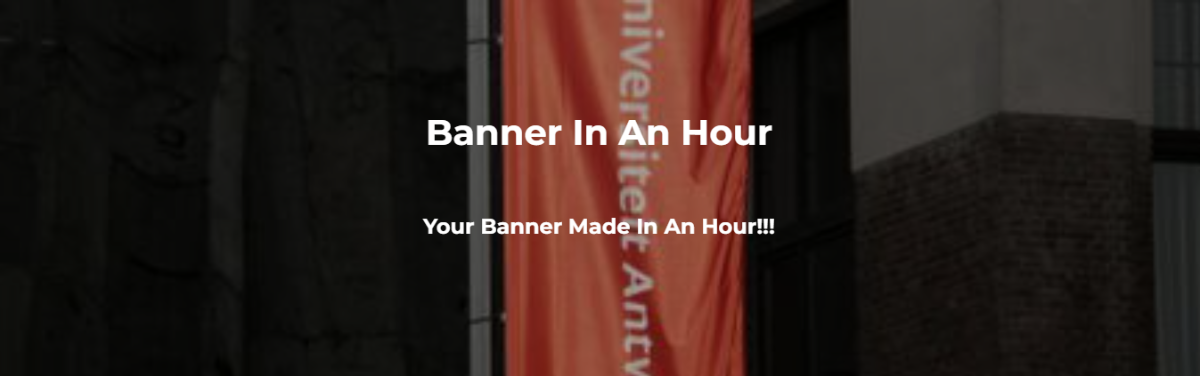 Banner In An Hour (Retractable)