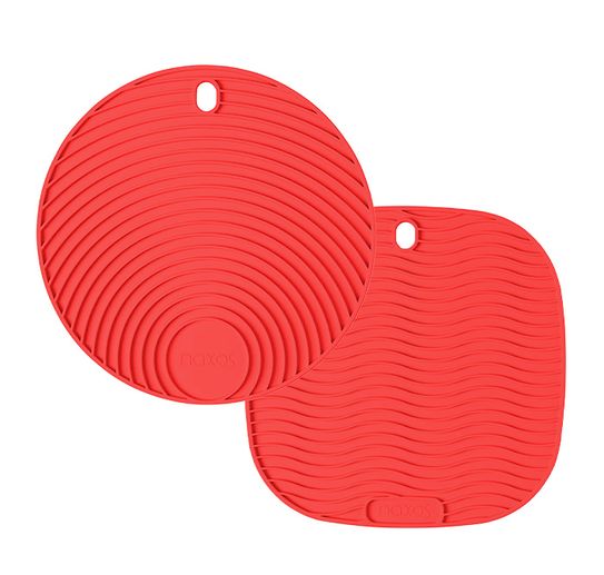 Apoio/Descanso de Panela em silicone - Vermelho
