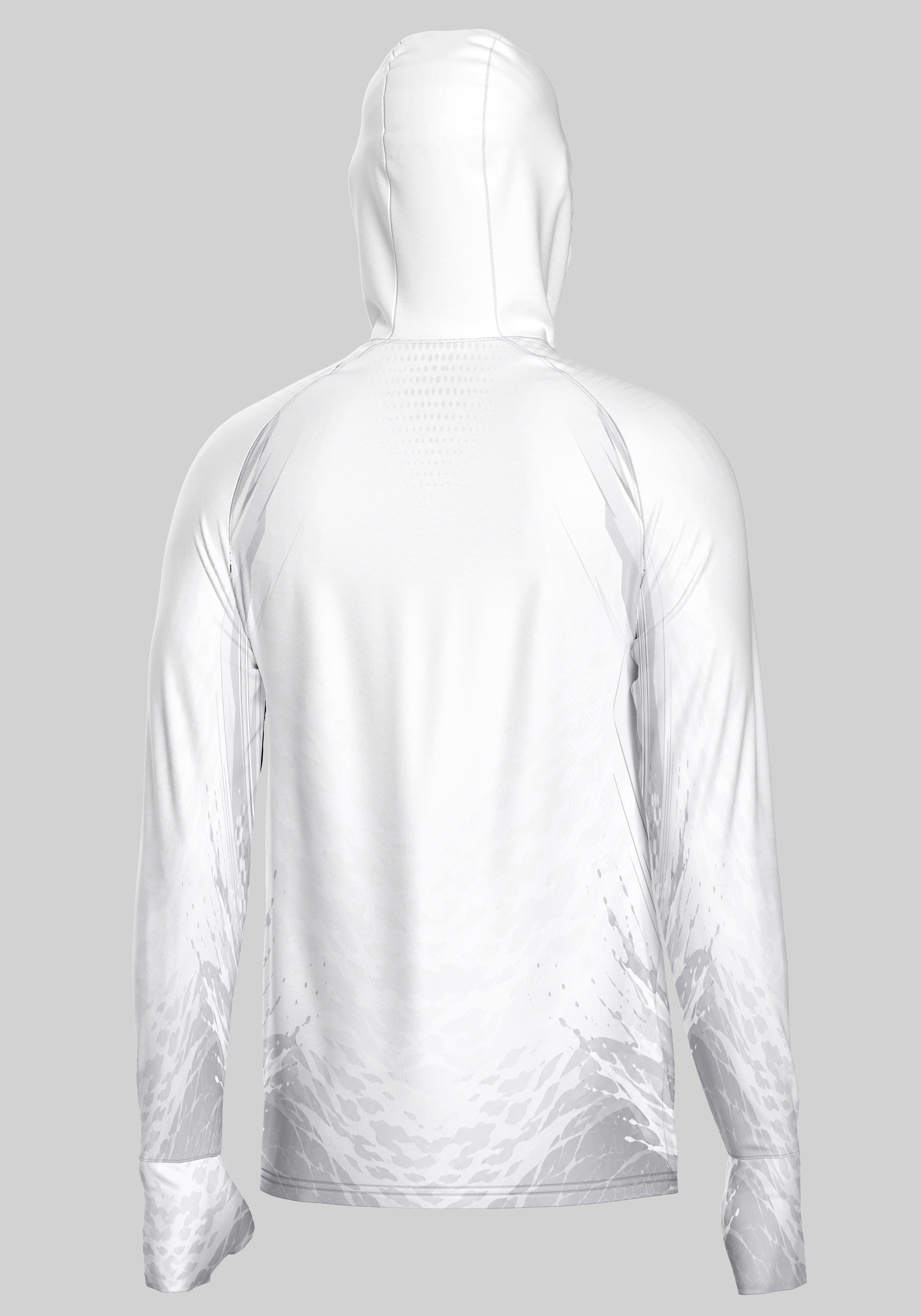 Camisa de Pesca Masculino Zake Fishing – Branca — Frontal