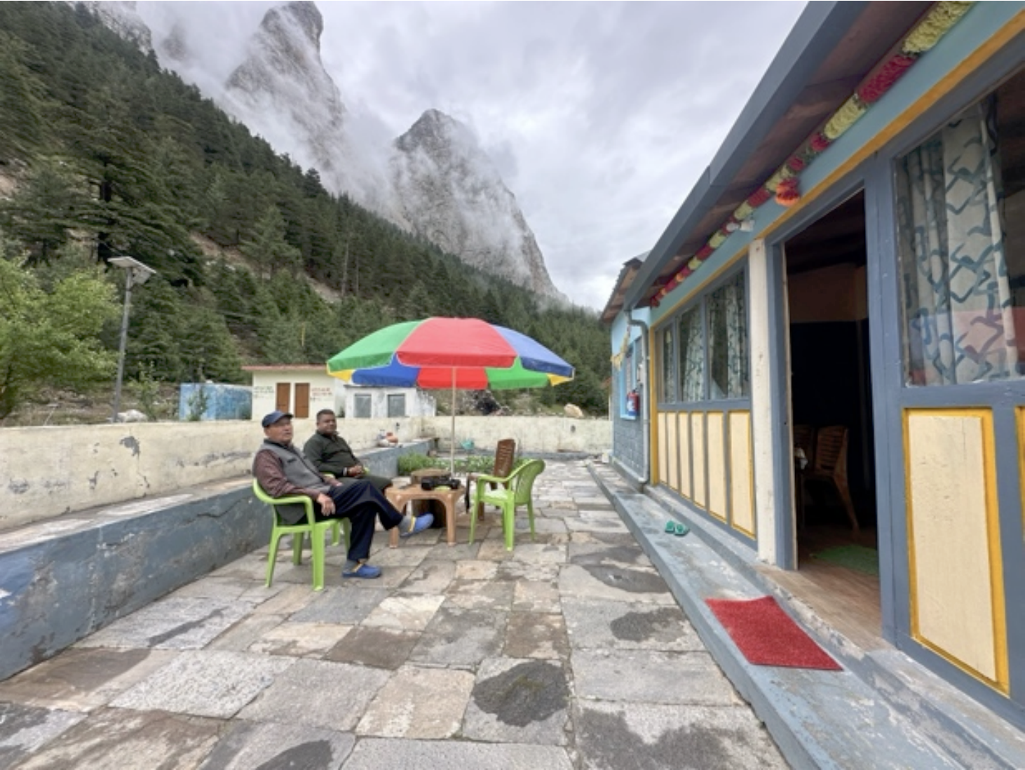 Cultural festival with traditional dress and music