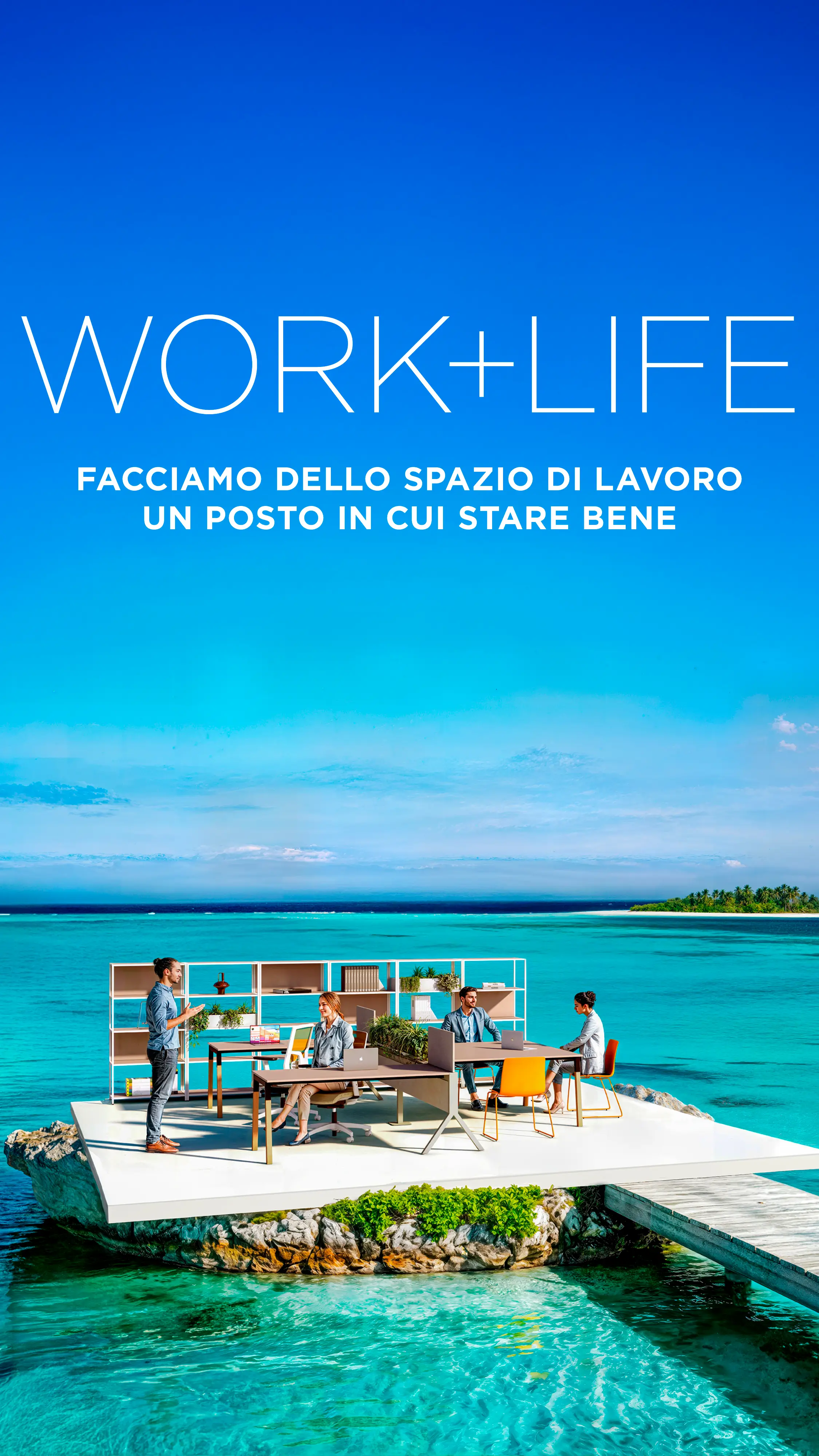 Lavoro in paradiso. #worklifebalance #ufficio #design 
