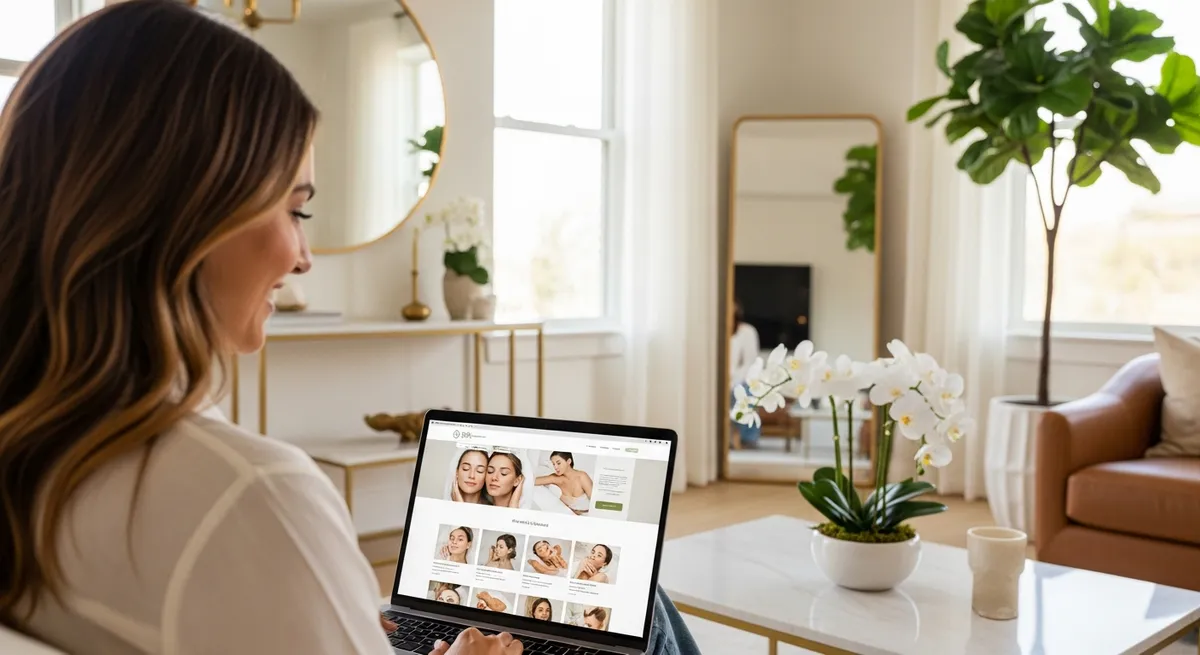 design sito web centro estetico