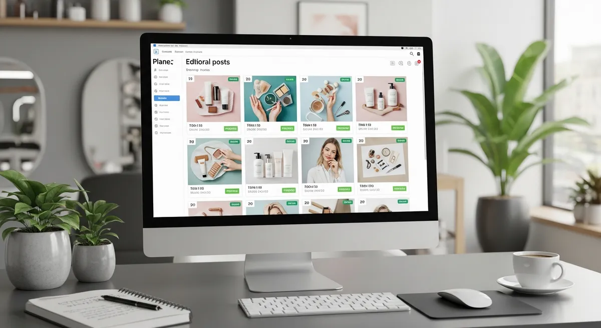 piano editoriale centro estetico