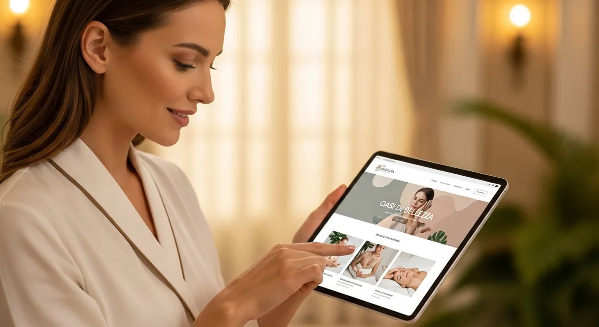 sito web centri estetici