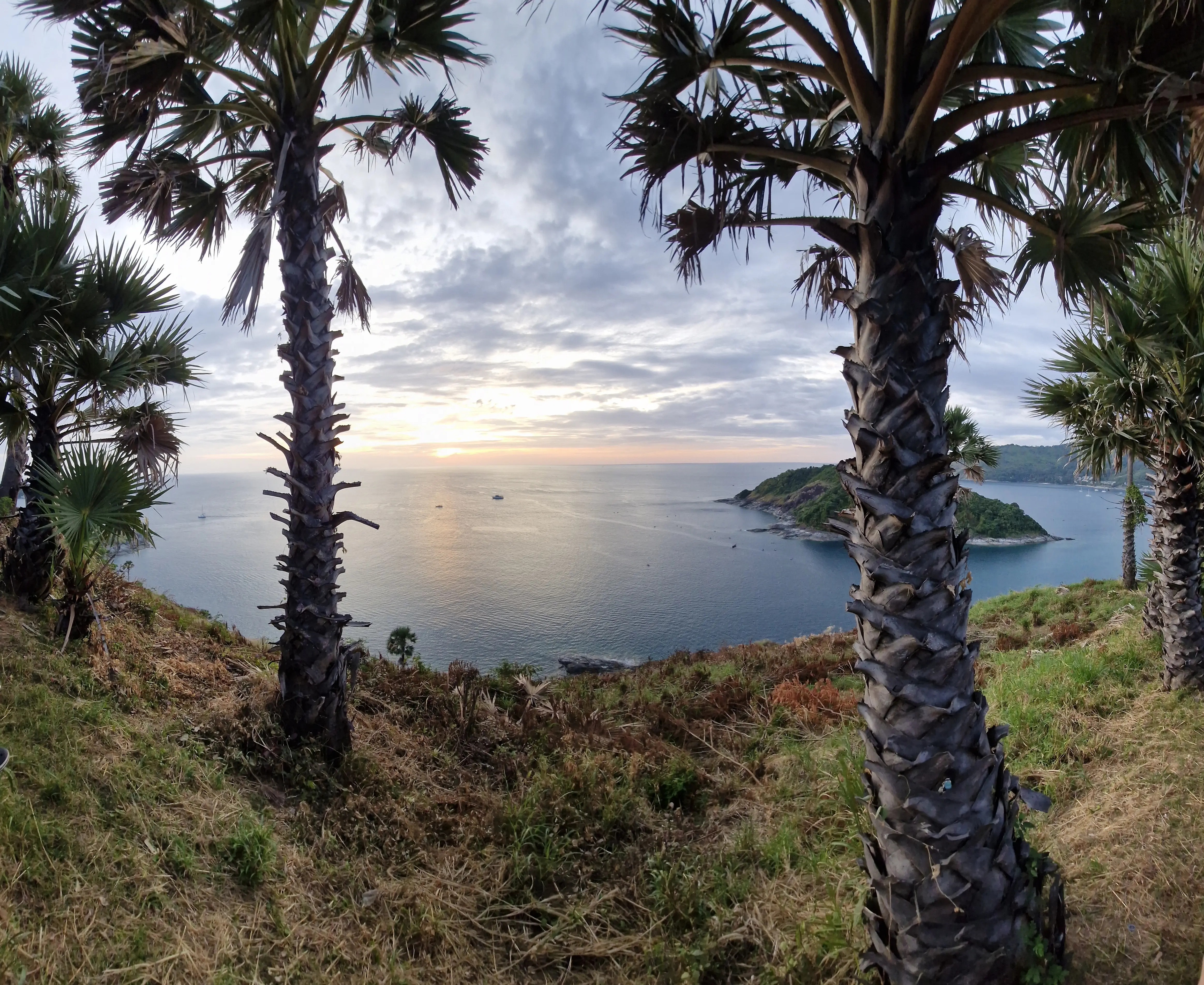 Watching Sunset by the beach