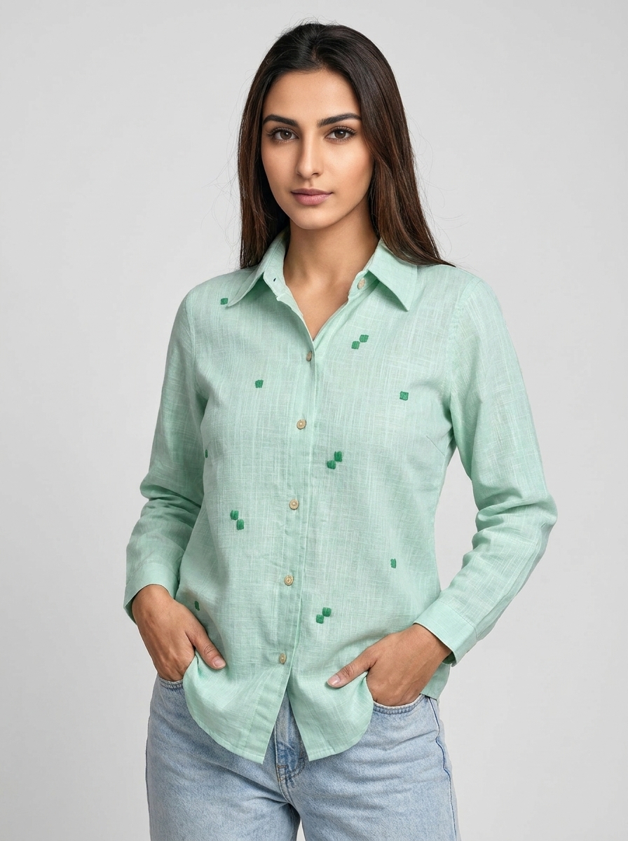 Camisa Feminina Traço e Forma