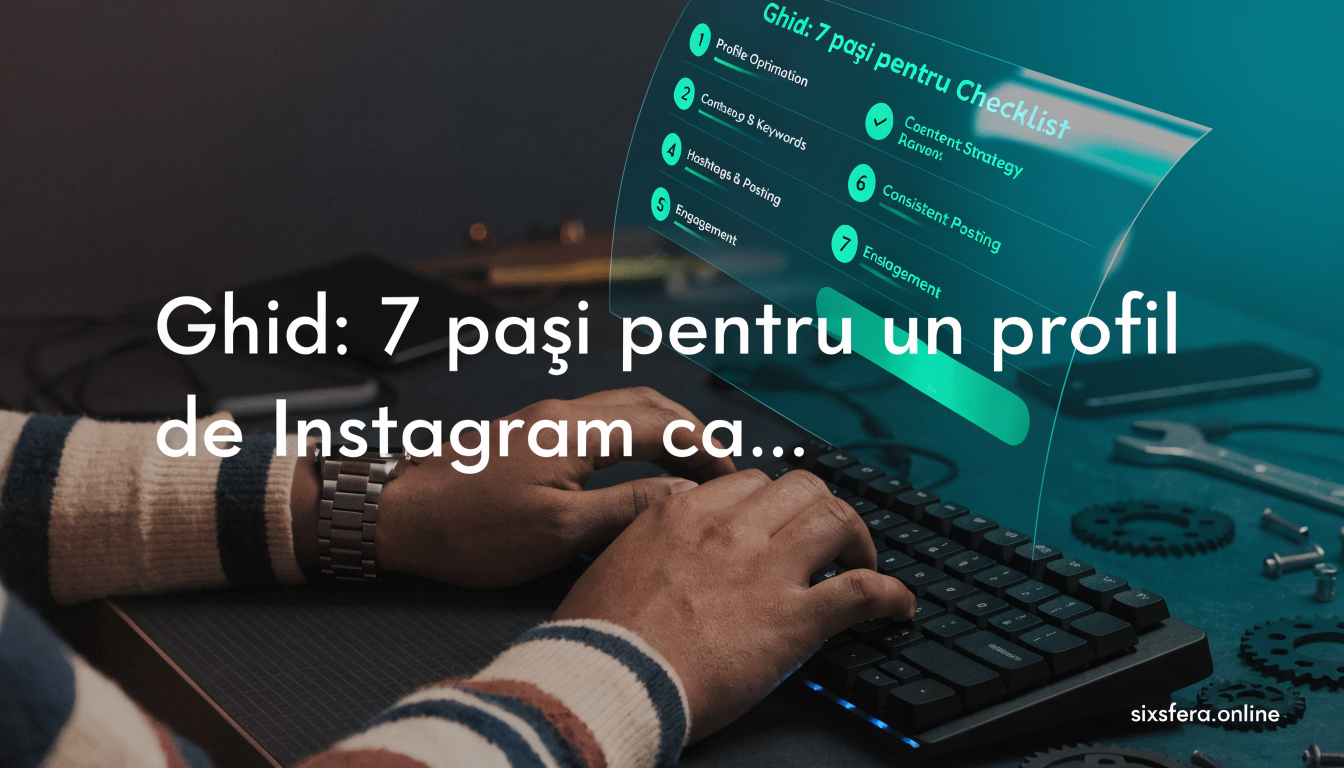 Ghid: 7 pași pentru un profil de Instagram care atrage clienți în Moldova