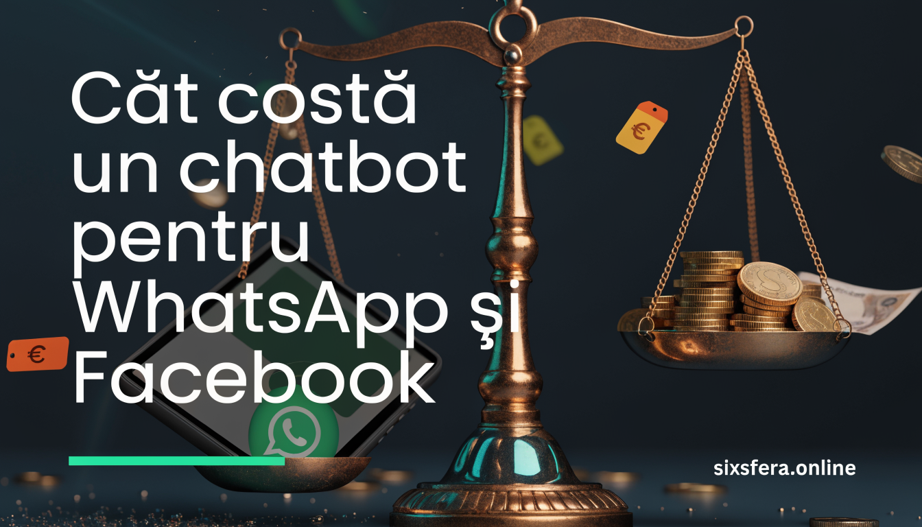 Cât costă un chatbot pentru WhatsApp și Facebook? Prețuri pentru automatizarea vânzărilor în Moldova