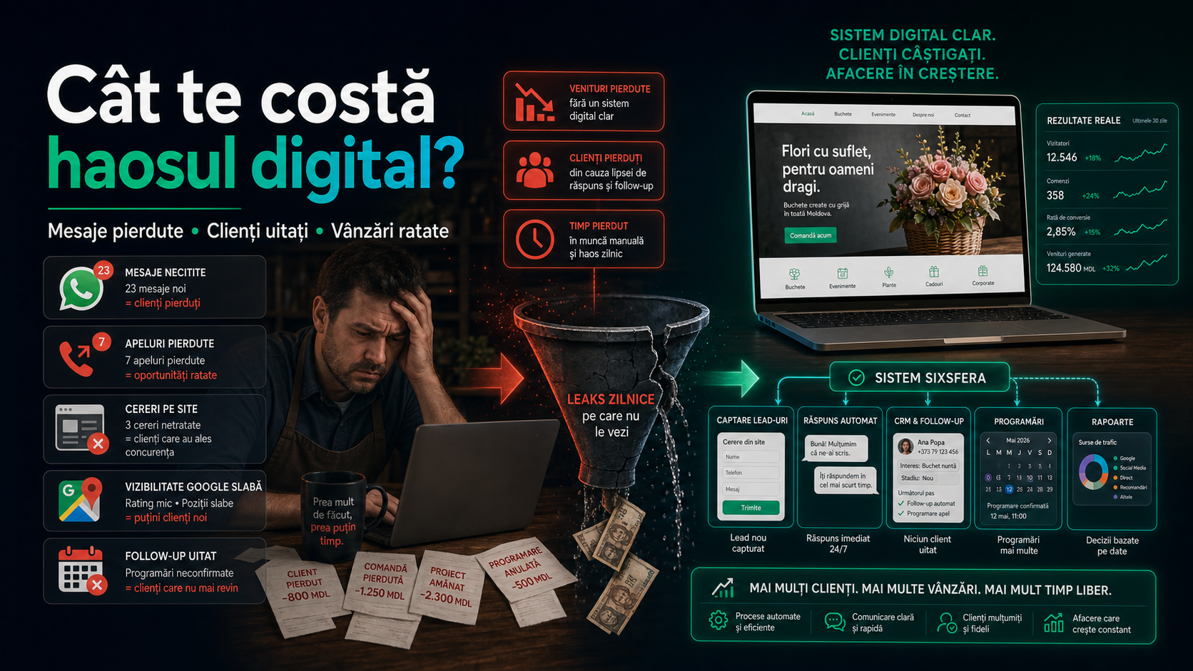 Cât te costă haosul digital? Pierderile invizibile ale IMM-urilor din Moldova