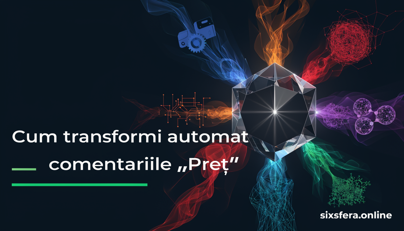 Cum transformi automat comentariile „Preț?” în vânzări reale pe Facebook și Instagram