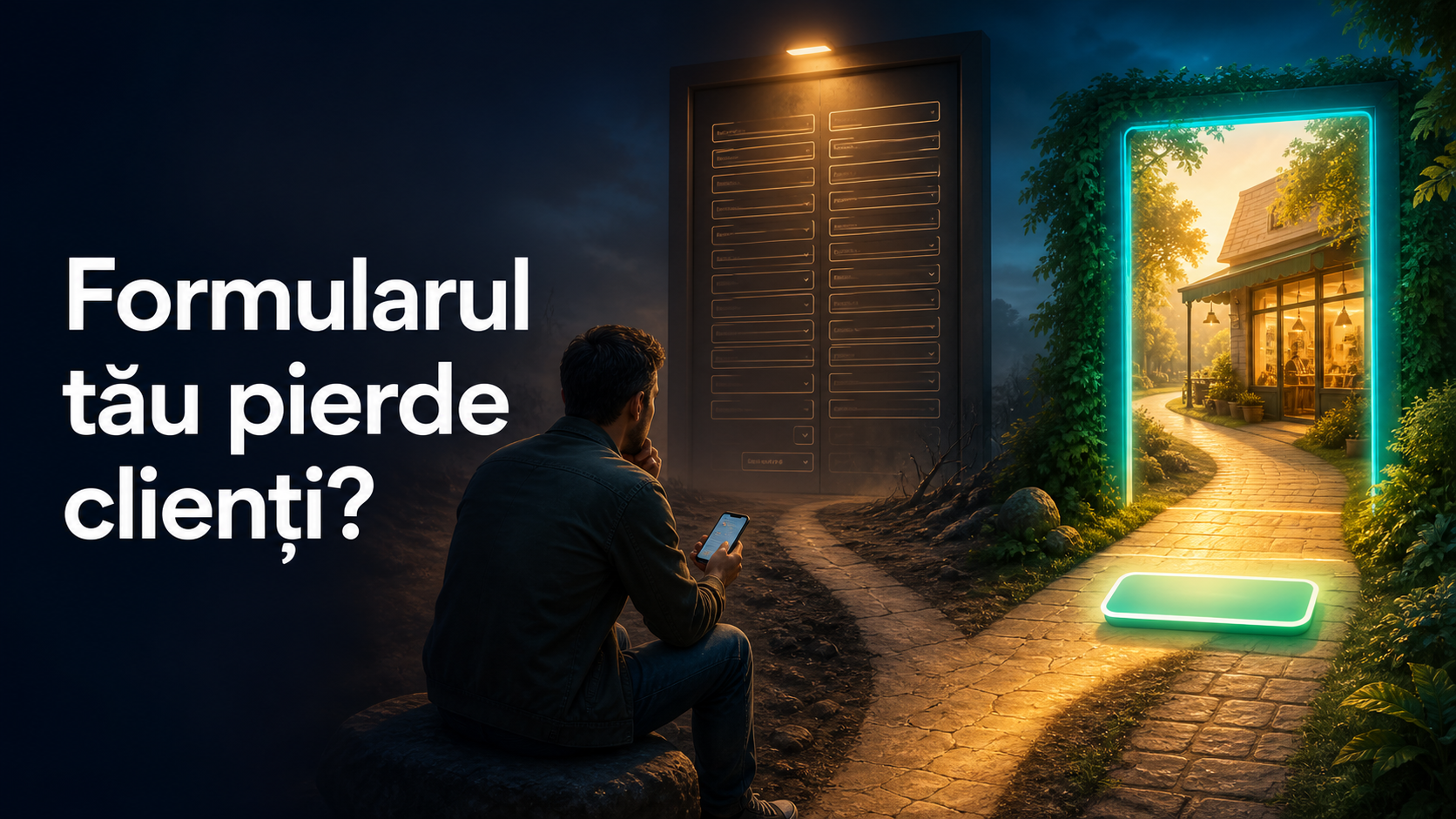 De ce clientul nu completează formularul de pe site?