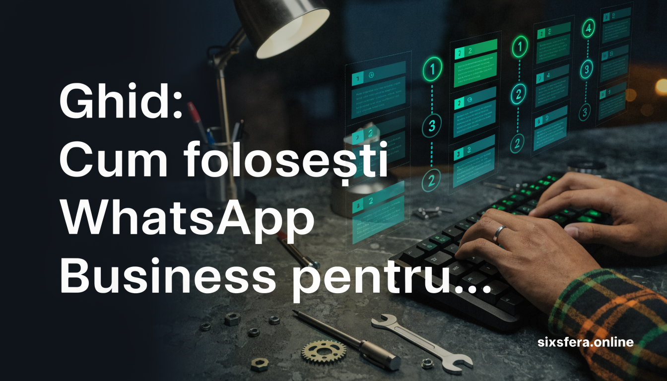 Ghid: Cum folosești WhatsApp Business pentru a prelua comenzi mai rapid în Moldova