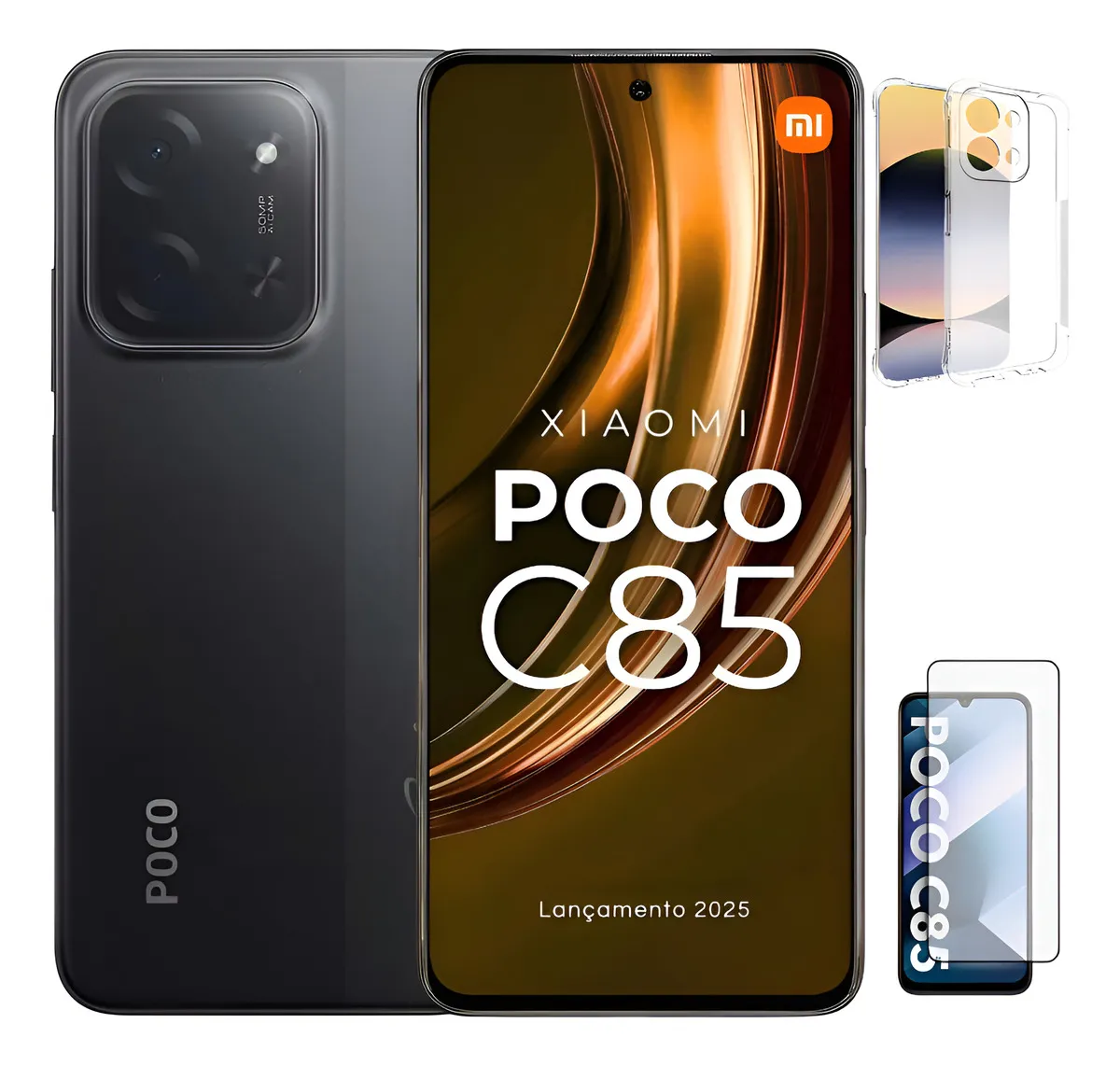 CELULAR SEMI NOVO POCO C85 ( NFC ) < 6RAM / 128GB > COR PRETO > COD 2075511A