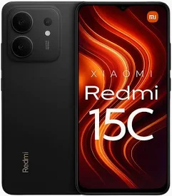 CELULAR REDMI 15C < NFC > (8 / RAM-128 / GB) - PRETO > COD 217146A