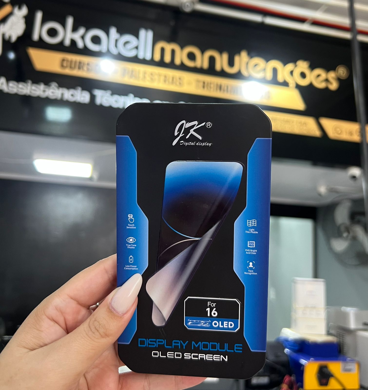 TELA IPHONE 16 ( JK - OLED SCREEN ) < VTA PREMIUM > COD 300511