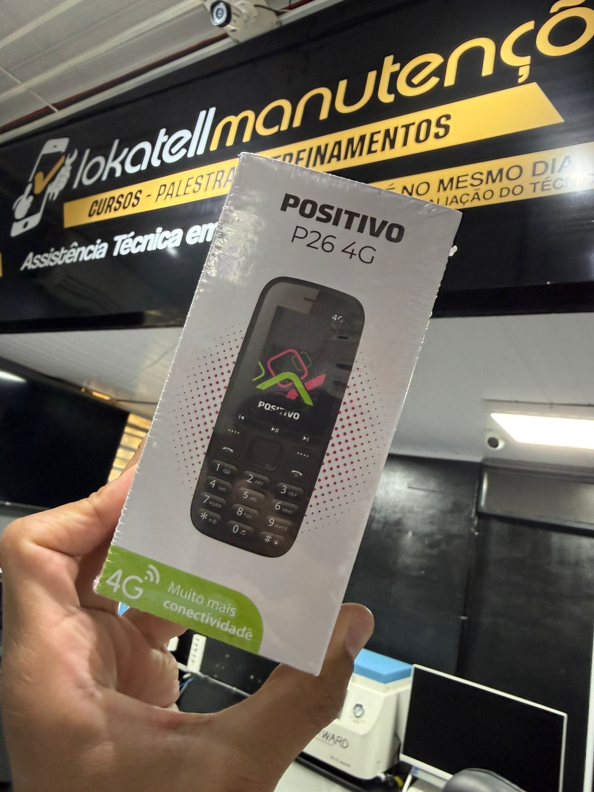 CELULAR POSITIVO P26 - 4G- PRETO > COD 207551A