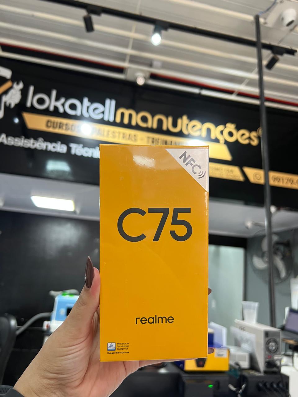 CELULAR REALME C75 (NFC) < 8GB / 256GB > PRETO - COD135335