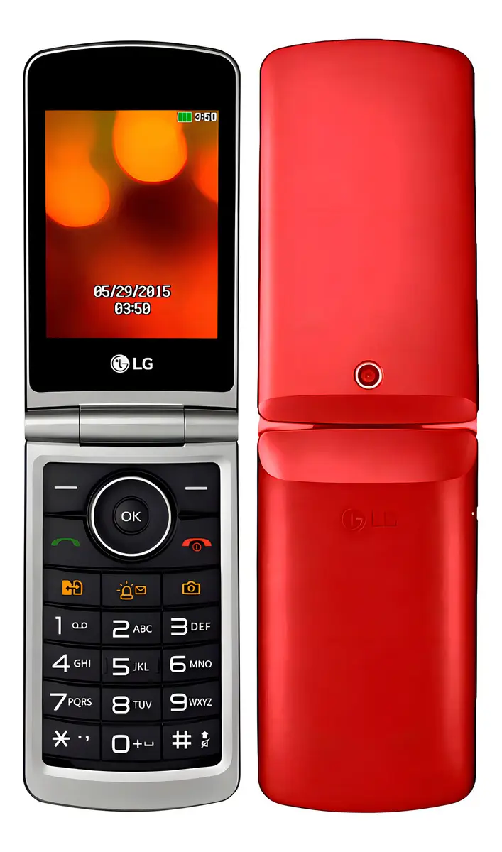 CELULAR LG FLIP - G360 4G VERMELHO >135135374<
