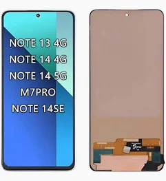 TELA REDMI NOTE 13 4G / NOTE 14 5G / POCO M7 / NOTE 14 SE (INCELL) S/ARO < TOK GOLD > COD - 215586