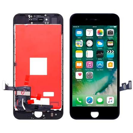 TELA IPHONE 7 - PRETA < LZH GOLD > COD - 207918