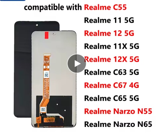 TELA REALME 11 5G / REALME 12 / REALME C55 / REALME C65 / REALME C75 4G / REALME C75 5G / REALME C75X / REALME A40 / REALME A60 / REALME A61 S/ARO > UFF PREMIUM< COD 135135294