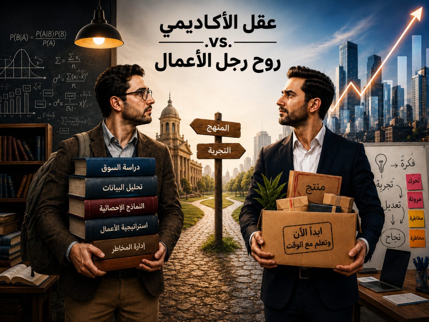 Why Does the Academic Fail When Entering Business?