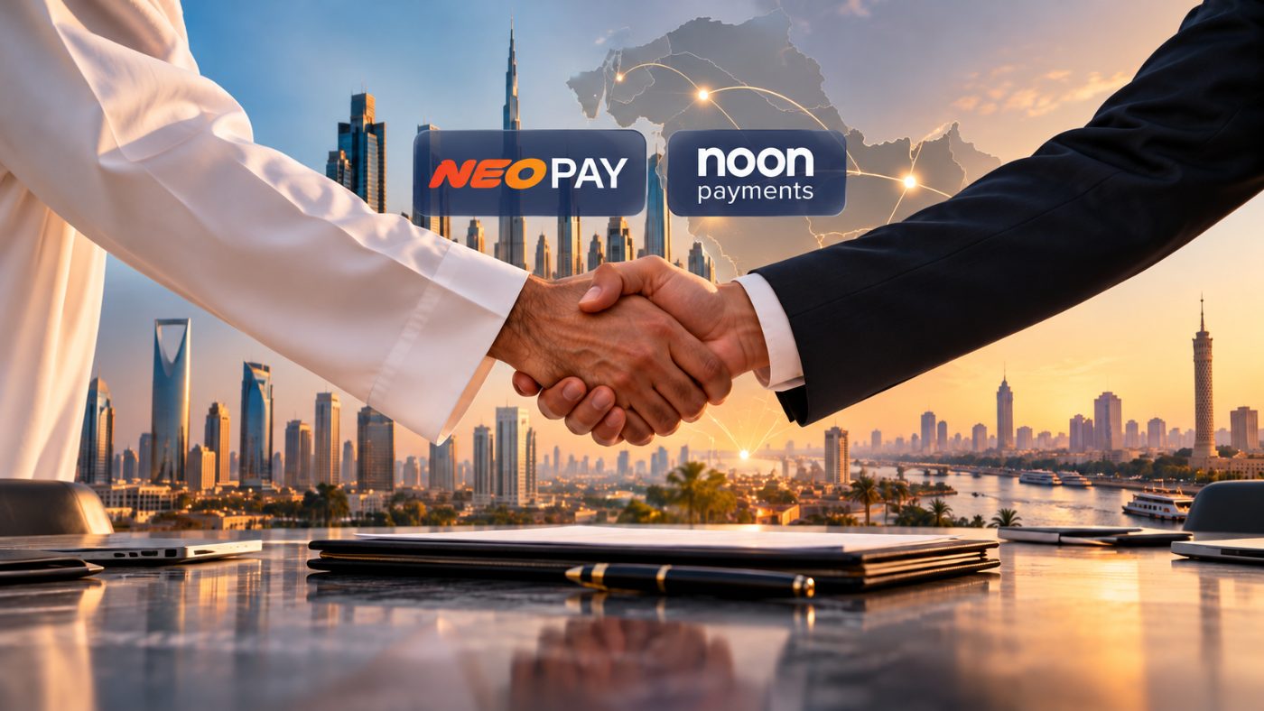 NEOPAY Agrees to Buy 65% of noon payments, Expand in Saudi Arabia and Egypt