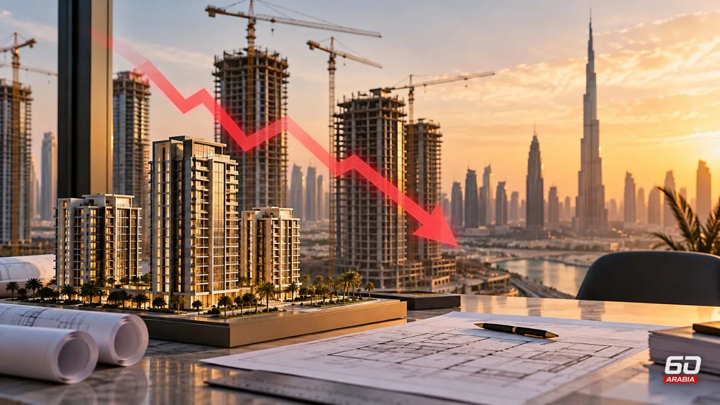 Off-Plan Drops in Dubai to 59% of Third-Quarter Sales Value