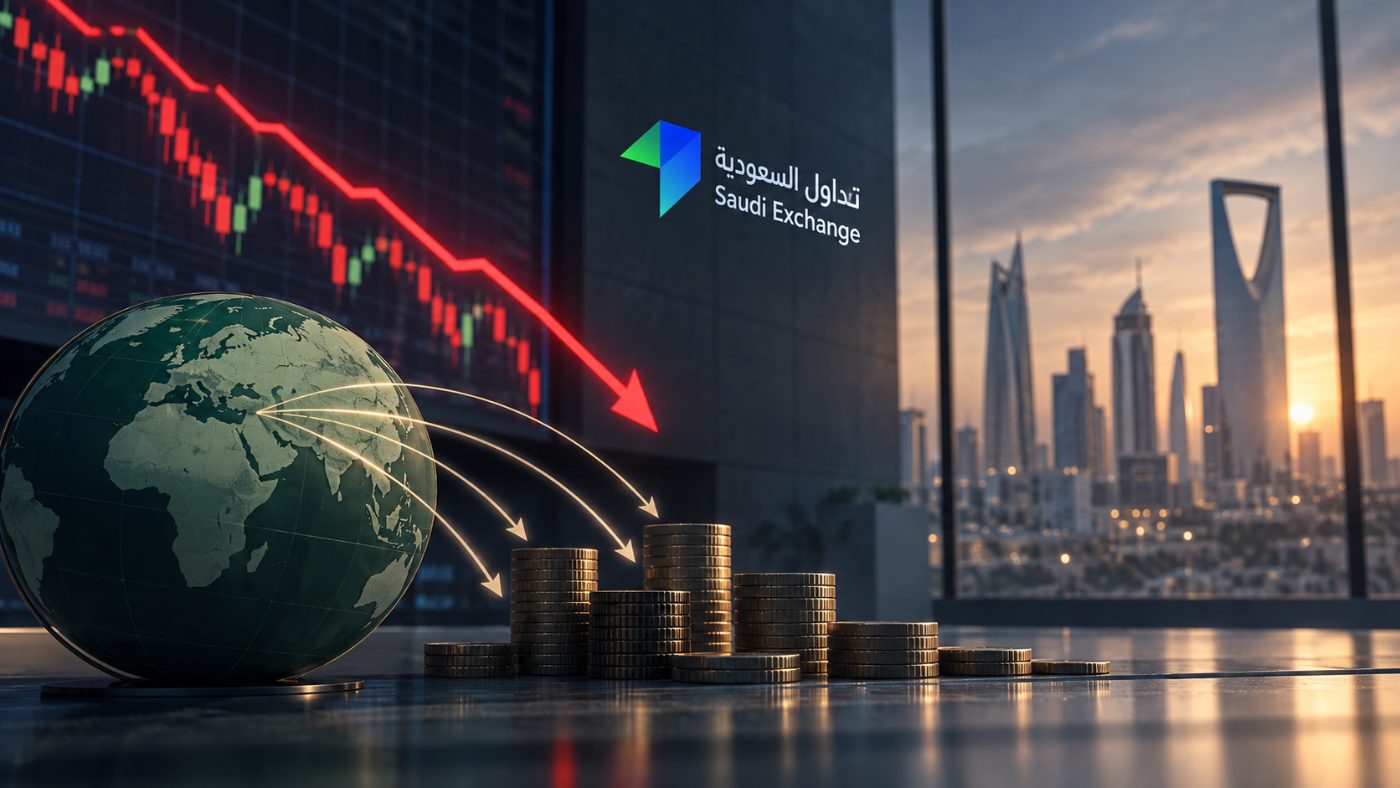 TASI Drops 9.2% in 9 Months as Foreigners Sell SAR 4.33 Billion