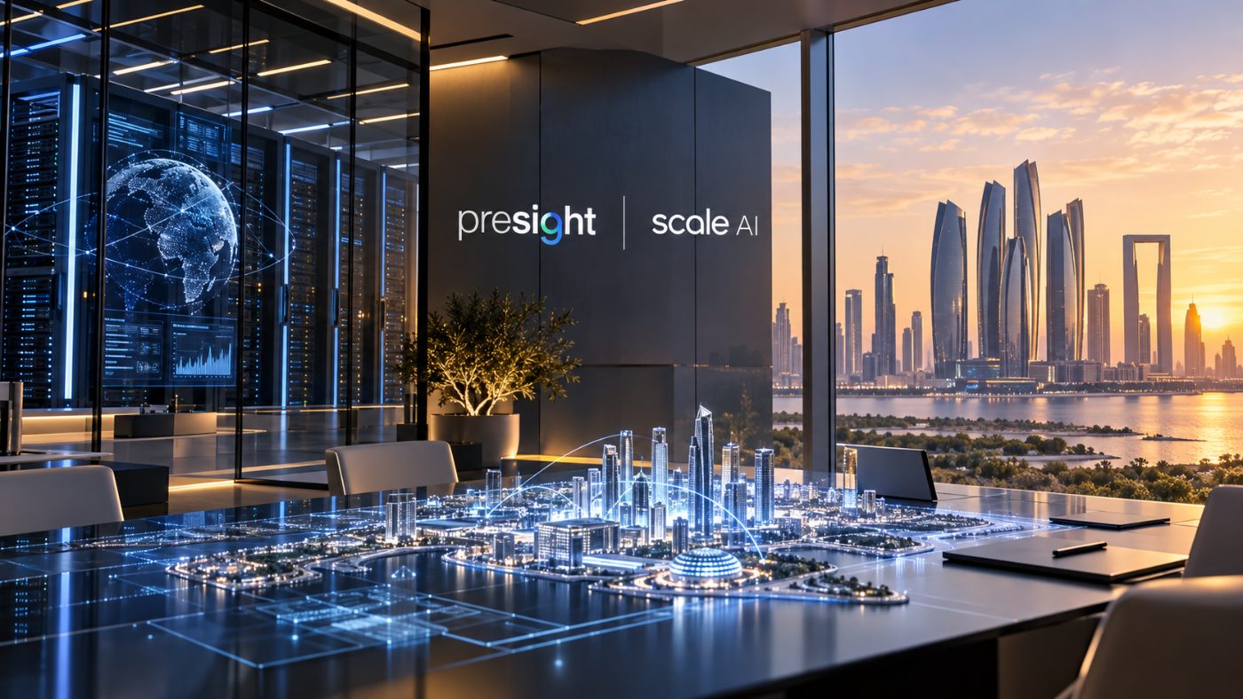 «بريسايت» وScale AI توقّعان مذكرة لبناء وكلاء ذكاء اصطناعي في أبوظبي