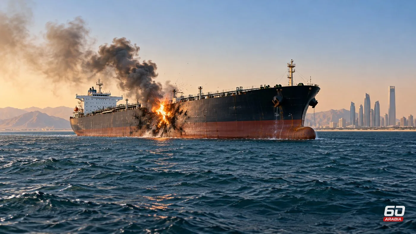 Unidentified Projectile Hits Supertanker off UAE Outside Strait of Hormuz