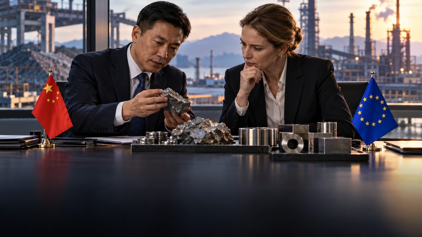China and Europe Agree on 16 Points and a Green Channel for Rare Earths