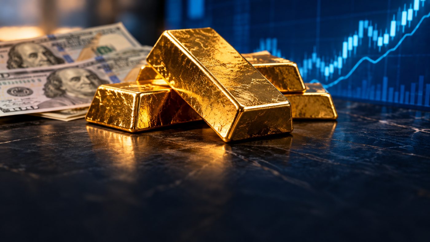 Gold retreats from one-week high as dollar approaches 18-month peak
