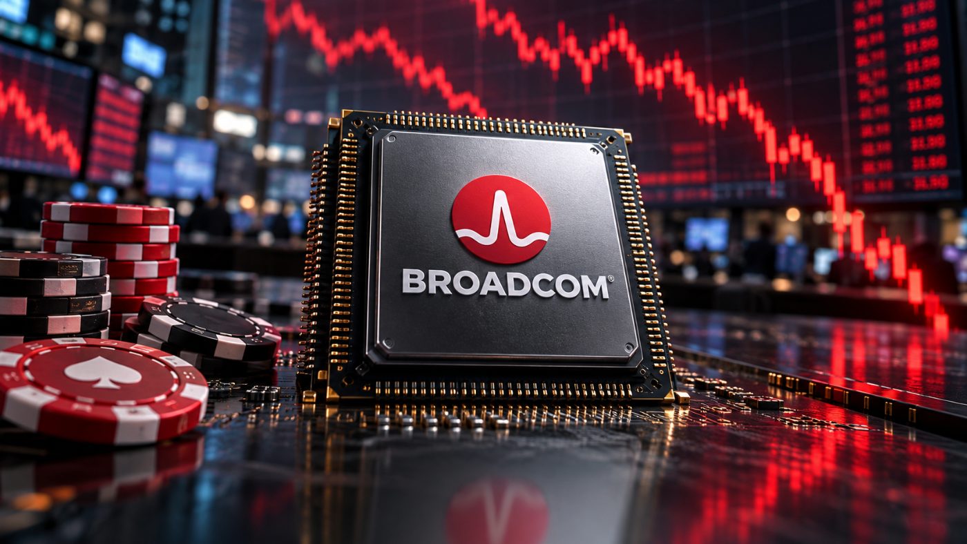 Broadcom Head Compares AI Investors to Gamblers as Chip Stocks Fall