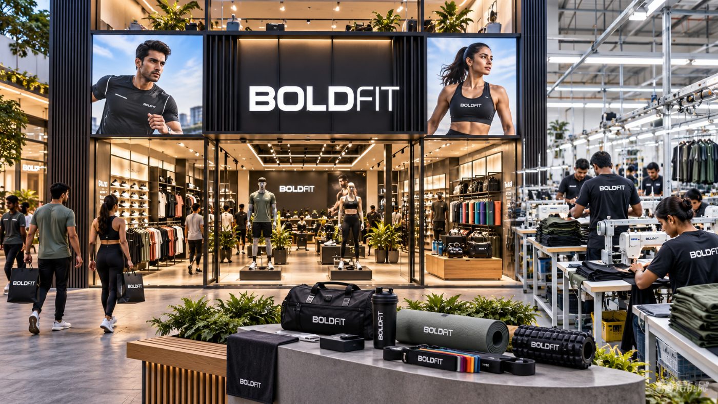 India's Boldfit Raises Over 400 Crore Rupees to Expand Its Retail Stores