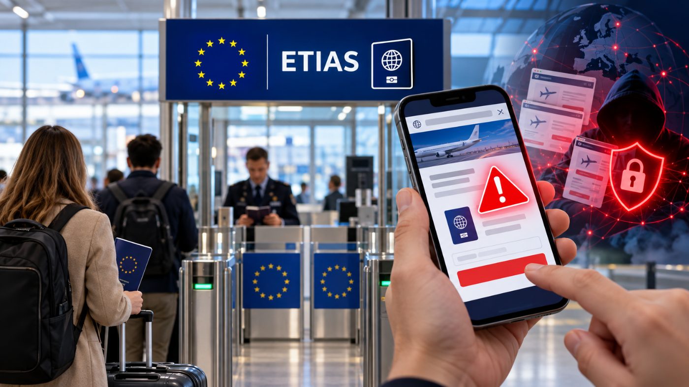 Europe Withdraws ETIAS Launch Date and Warns Against More Than 150 Fake Websites