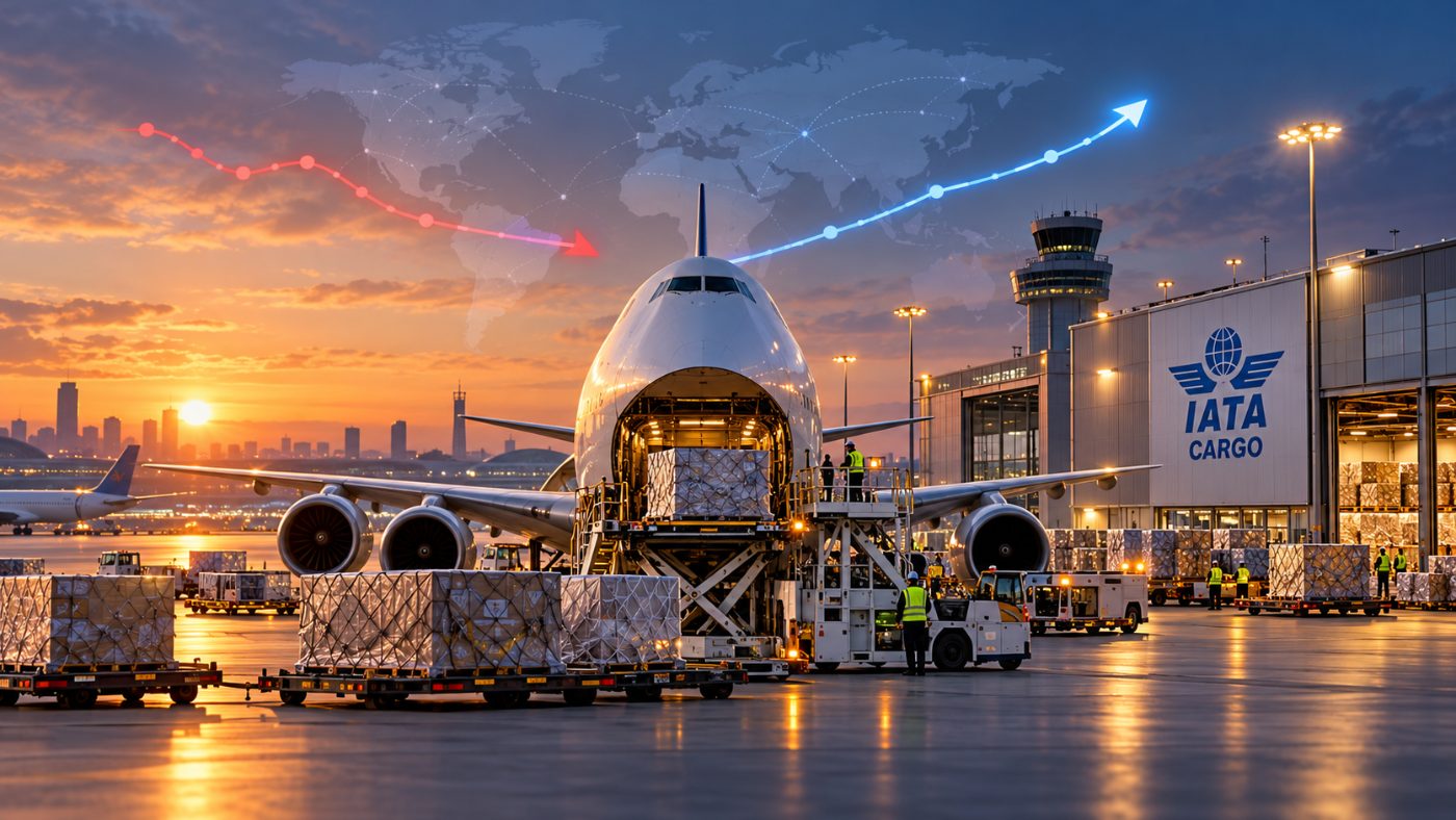 Air Freight Drops 2.1% After 'Golden Week' and Remains 24.3% Higher Year-on-Year