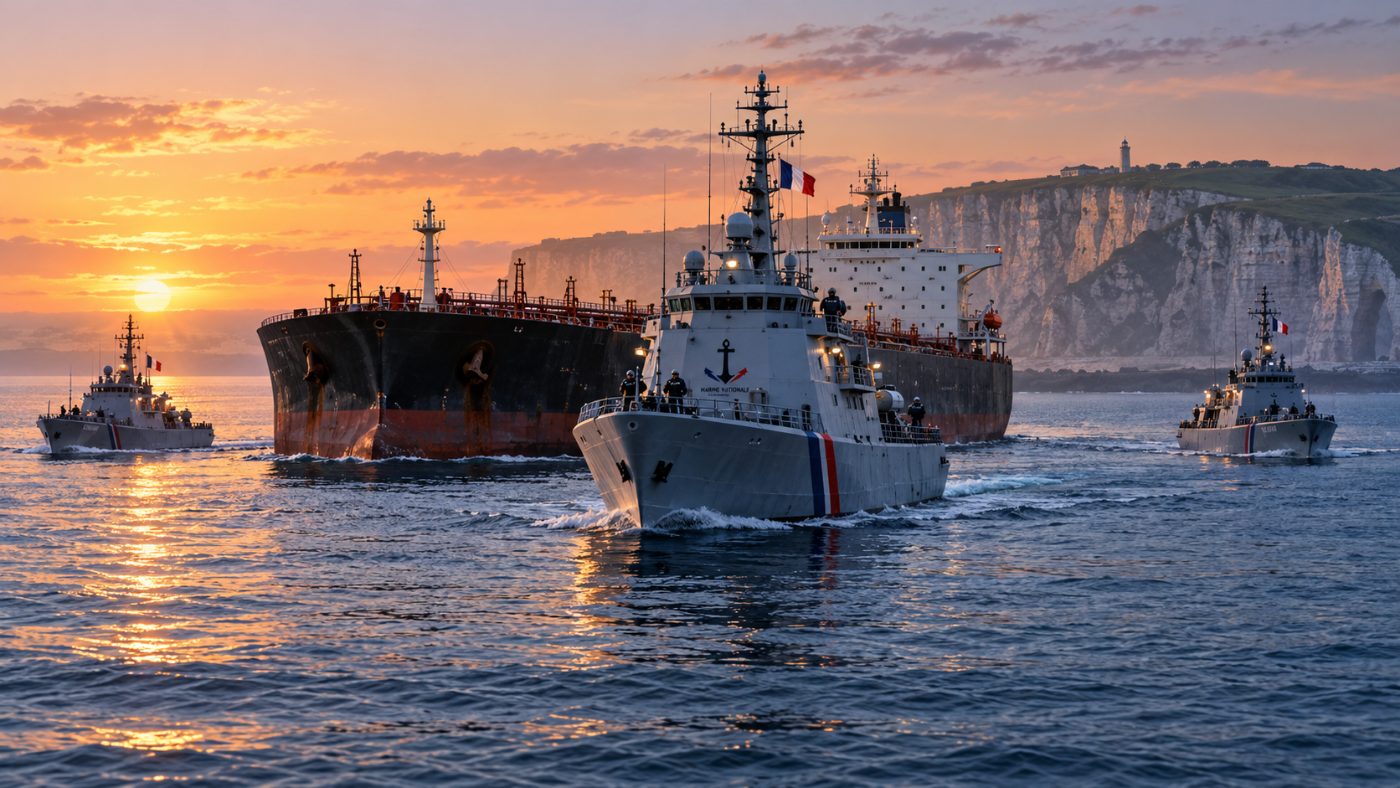 France Detains Suspected 'Shadow Fleet' Tanker as Russia Denounces 'Piracy'