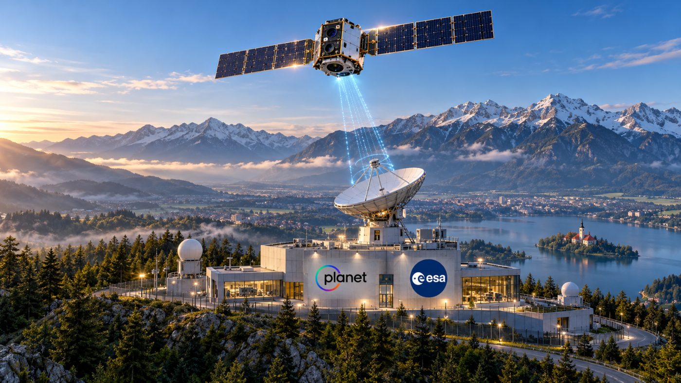 Planet Builds Space Resilience Node for Slovenia Under ESA Supervision